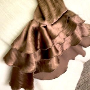 Silky blouse with poet sleeves